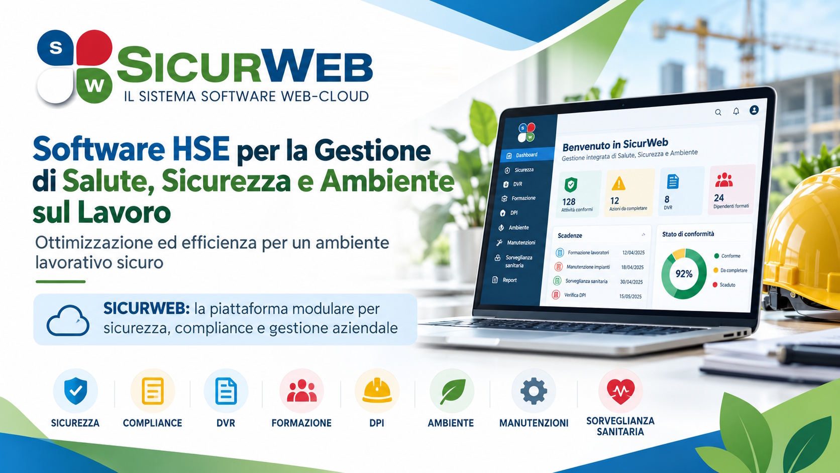 Software HSE per Salute, Sicurezza e Ambiente